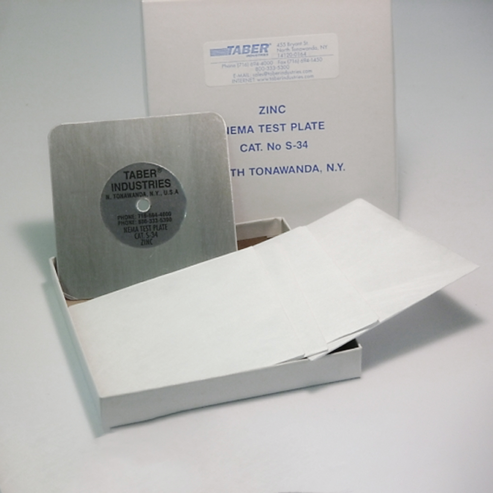 Tsber Taber S-16 Steel Specimen Plate